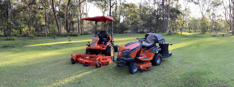 Commercial mowing job